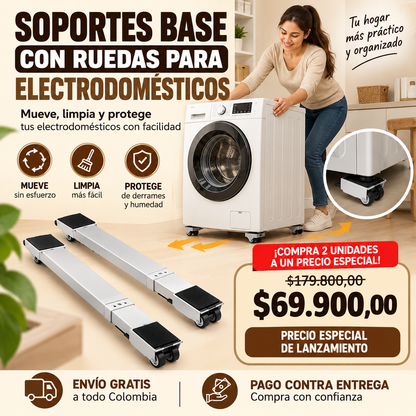 Soporte Movil para Electrodomésticos